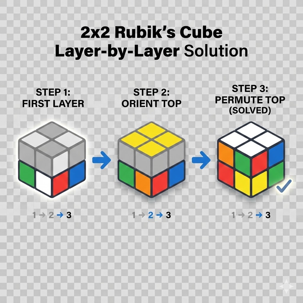 Url Cube 2×2 Beginner's Guide: How to Solve a Pocket Cube